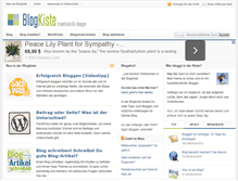Tablet Screenshot of blogkiste.com